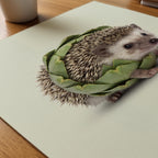 Hedgechoke Poster – närbild på papper