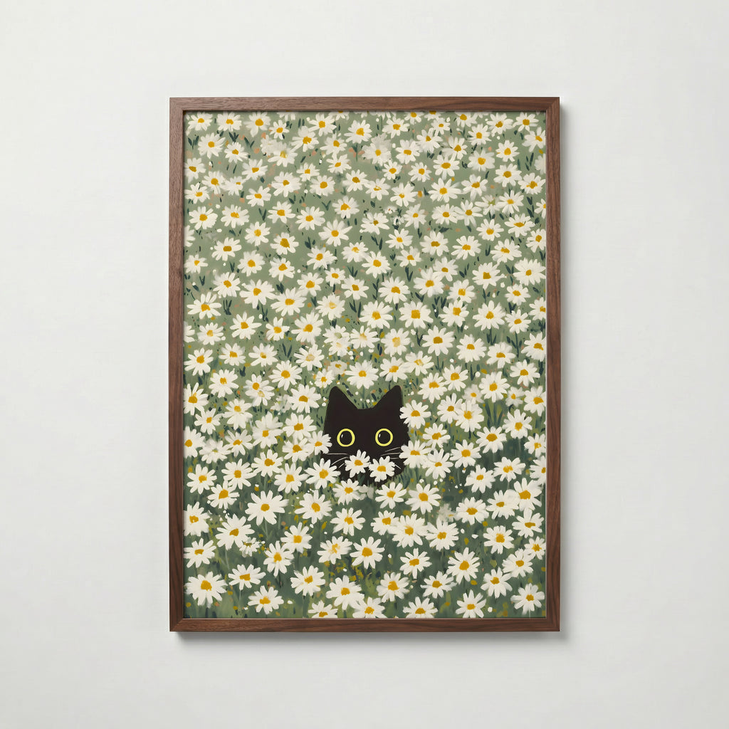 Hidden in Green Bloom poster visad rakt fram – Bozetto affisch i hög tryckkvalitet