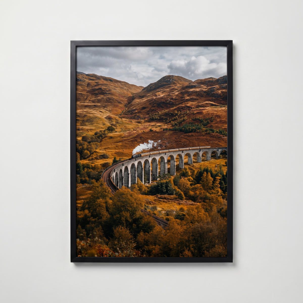 Highland Steam Poster i hemmiljö