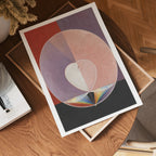 Hilma af Klint The Dove – affisch med stilfullt motiv från Bozetto i hög kvalitet