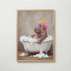 Hippo Bubble Bath Poster – ekram