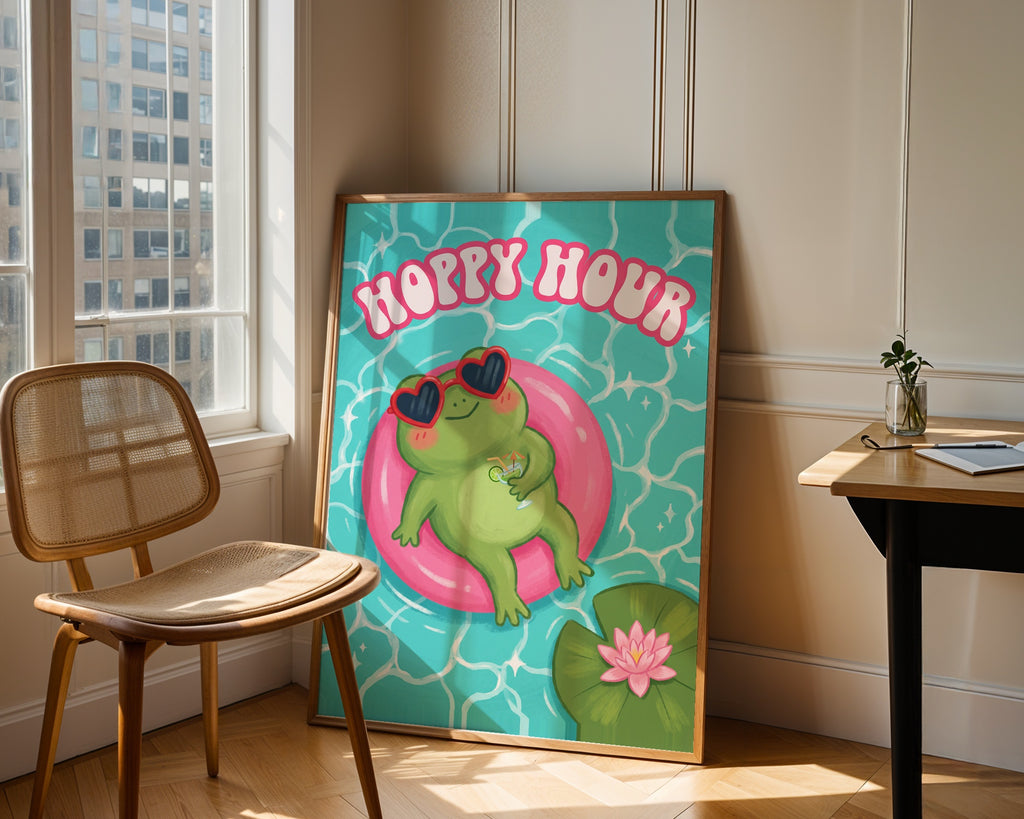 Hoppy Hour Poster – i rum 4