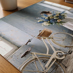 Hydrangea Hideaway Poster – närbild på papper