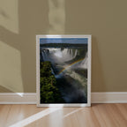 Iguazu Falls Rainbow Poster