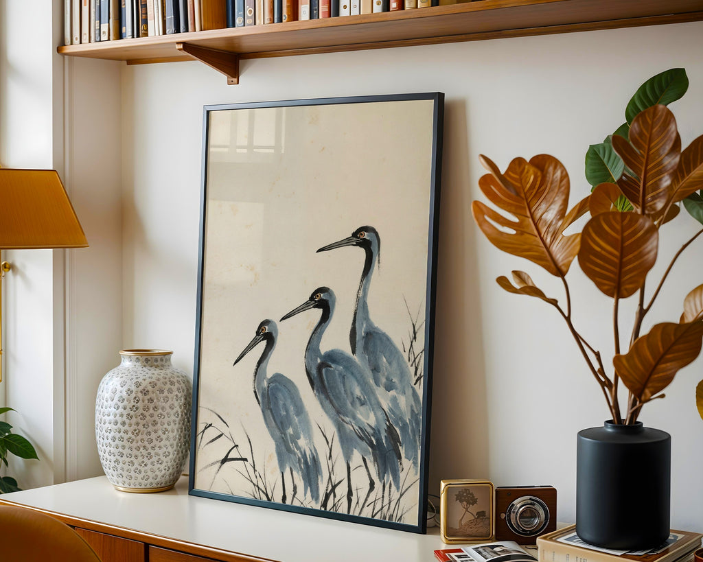 Ink Storks Poster i rum