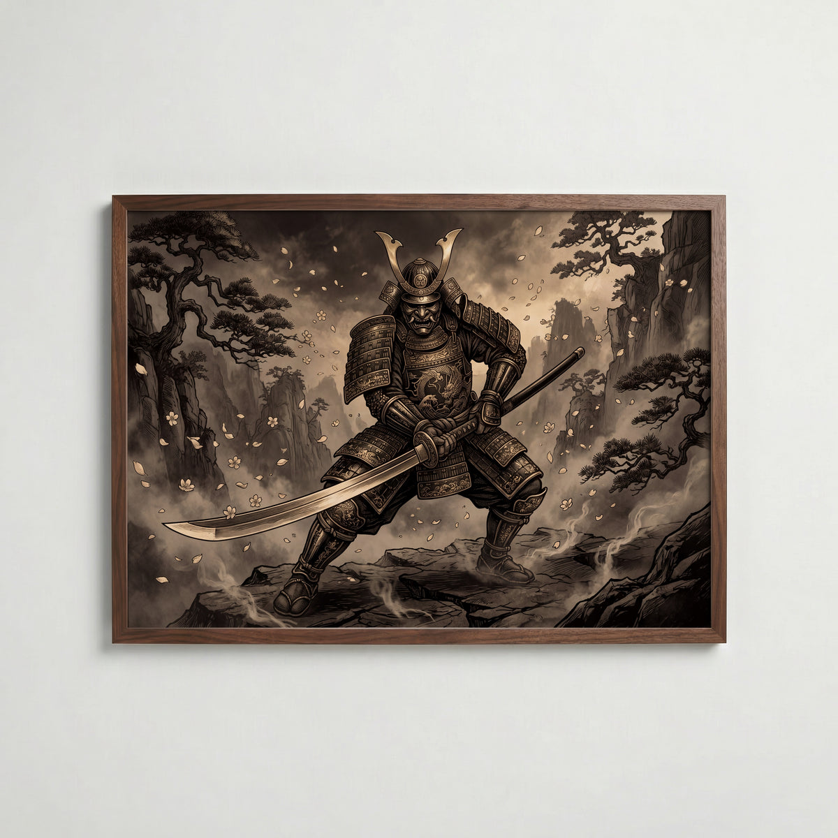 Iron Samurai Poster i hemiljö