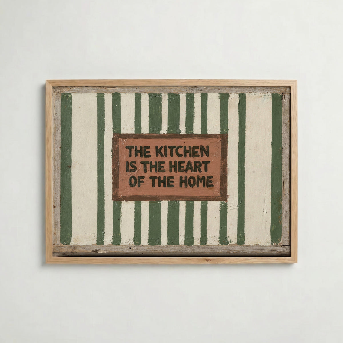 Kitchen Heart Poster i rumskomposition med ekram