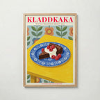 Kladdkaka – affisch med snyggt motiv, köp enkelt hos Bozetto i flera storlekar i hög tryckkvalitet