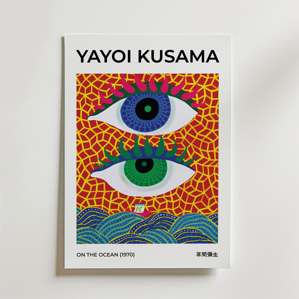 Bundle 3-pack Yayoi Kusama Art Collection – kuraterad postercollection som lyfter hemmet hos Bozetto