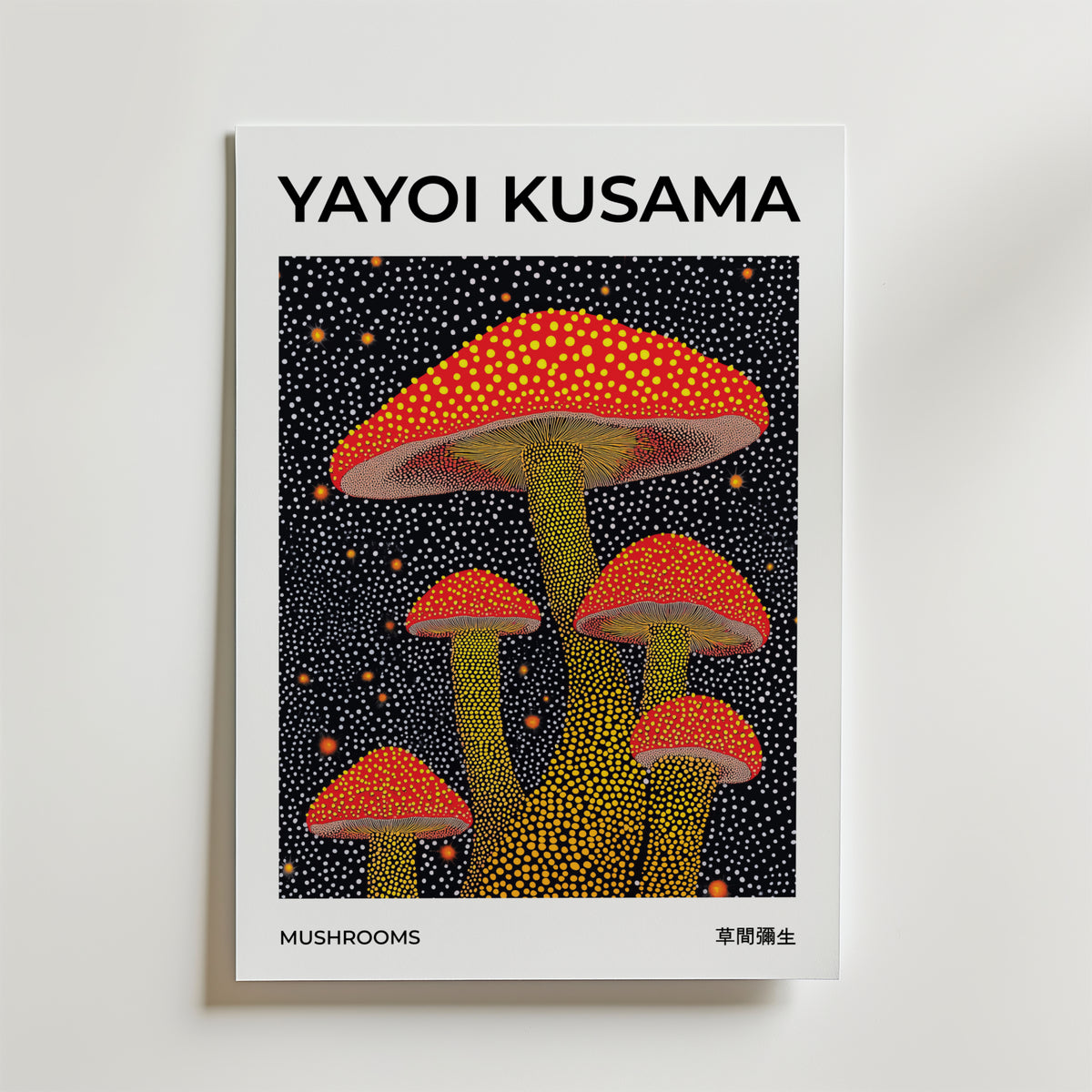 Bundle 3-pack Bold Kusama – kuraterad postercollection som lyfter hemmet hos Bozetto