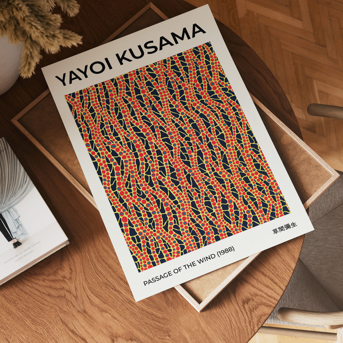 Yayoi Kusama Passage Of The – affisch med stilfullt motiv från Bozetto i hög kvalitet