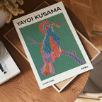 Yayoi Kusama Dawn 1989 – affisch med stilfullt motiv från Bozetto i hög kvalitet