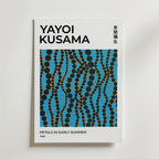 Yayoi Kusama Summer Petals – stilfullt konsttryck från Bozetto, tryckt på matt finpapper