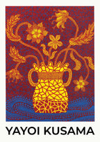 Yayoi Kusama Bloom Mosaic poster visad rakt fram – Bozetto affisch i hög tryckkvalitet