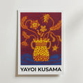 Yayoi Kusama Bloom Mosaic – stilfullt konsttryck från Bozetto, tryckt på matt finpapper