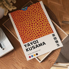 Yayoi Kusama Infinity Nets – affisch med stilfullt motiv från Bozetto i hög kvalitet