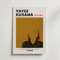 Yayoi Kusama Abstract Face – stilfullt konsttryck från Bozetto, tryckt på matt finpapper