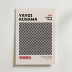 Yayoi Kusama Abstract Dots – stilfullt konsttryck från Bozetto, tryckt på matt finpapper
