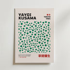Yayoi Kusama Belros – stilfullt konsttryck från Bozetto, tryckt på matt finpapper