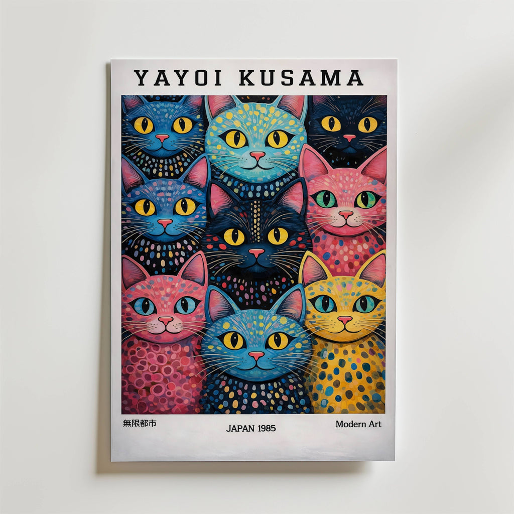 Bundle 3-pack Bold Kusama – kuraterad postercollection som lyfter hemmet hos Bozetto