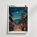 Kyoto Hokan Ji – stilfullt konsttryck från Bozetto, tryckt på matt finpapper i hög tryckkvalitet