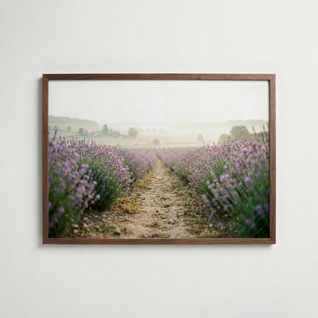 Lavender Field Poster
