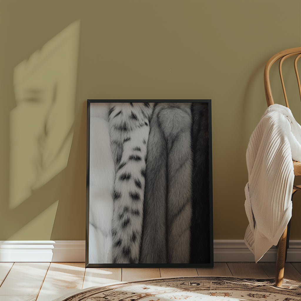 Soft Pelt Layers Poster – i rum 1