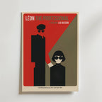 Léon: The Professional – stilfullt konsttryck från Bozetto, tryckt på matt finpapper