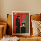 Mockup av Léon: The Professional affisch på vägg – köp enkelt hos Bozetto i hög kvalitet