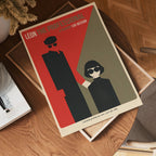 Léon: The Professional – affisch med stilfullt motiv från Bozetto i hög kvalitet