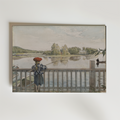 Carl Larsson Lisbeth Angling – stilfullt konsttryck från Bozetto, tryckt på matt finpapper