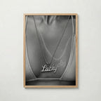 Silver Lucky Pendant Poster – ekram