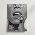 Playboy Lips – stilfullt konsttryck från Bozetto, tryckt på matt finpapper i hög tryckkvalitet