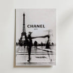 Chanel Paris – stilfullt konsttryck från Bozetto, tryckt på matt finpapper i hög tryckkvalitet