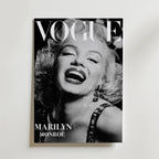 Marilyn Vogue – stilfullt konsttryck från Bozetto, tryckt på matt finpapper i hög tryckkvalitet