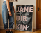 Mockup för Jane Birkin Muse – se hur affischen ser ut inramad på din vägg, Bozetto