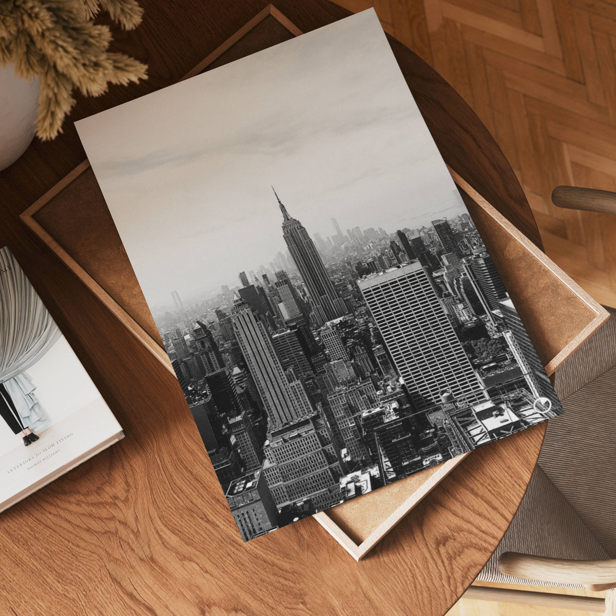 New York Skyline – affisch med snyggt motiv, köp enkelt hos Bozetto i flera storlekar