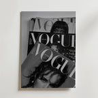 Vogue Magazine – stilfullt konsttryck från Bozetto, tryckt på matt finpapper i hög tryckkvalitet