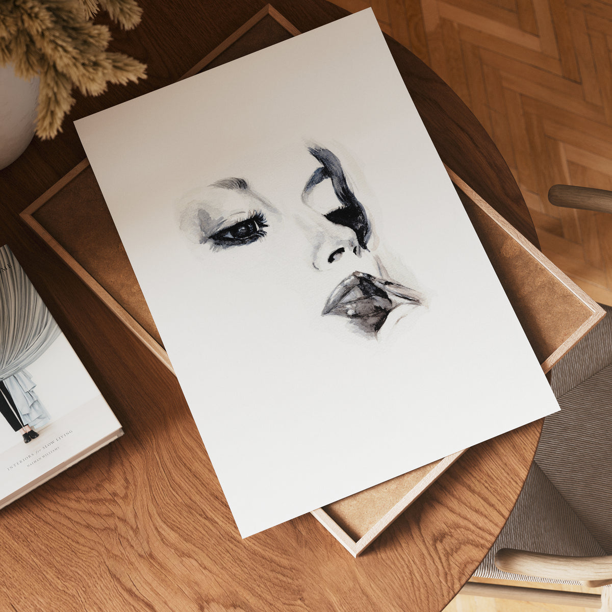 Helena Engström Make Up – affisch med stilfullt motiv från Bozetto i hög kvalitet