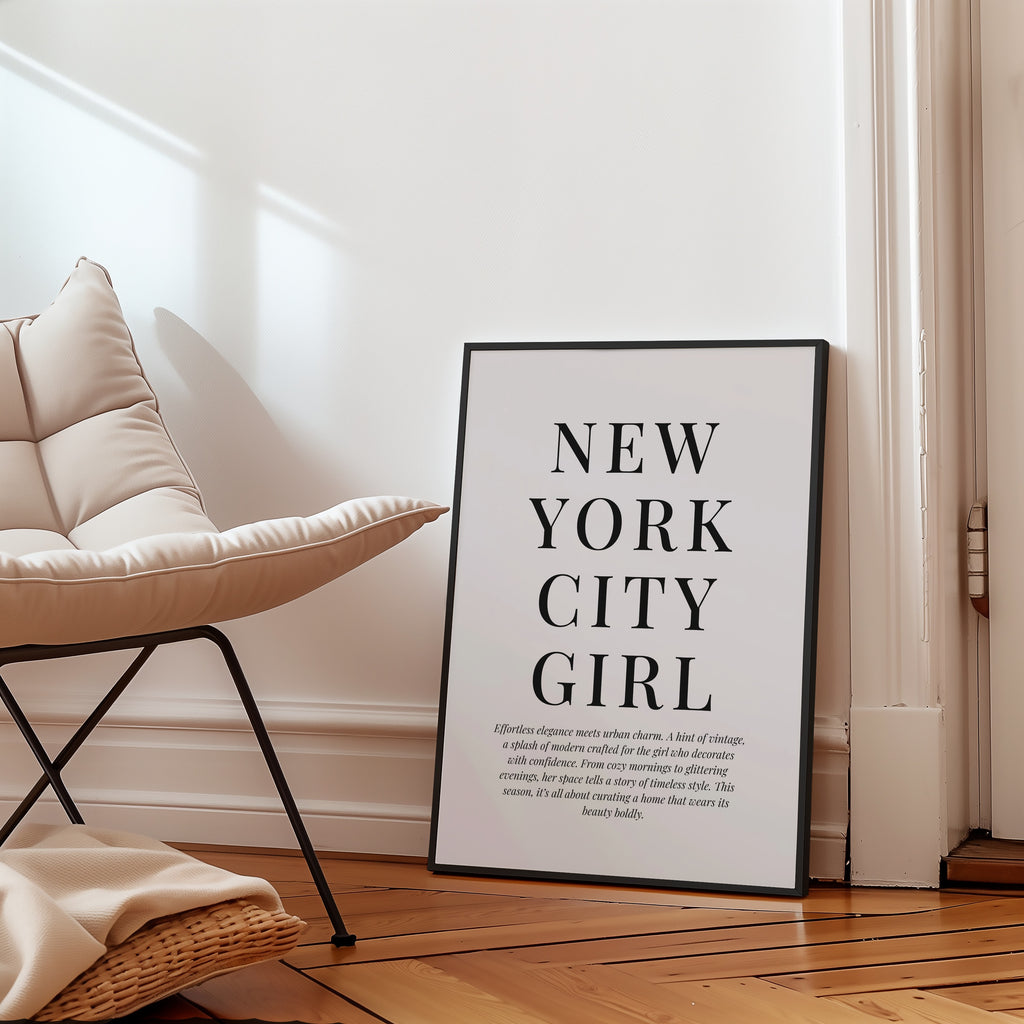 City Girl Editorial Poster – i rum 3