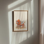 Octopus on Holiday Poster – i rum 3