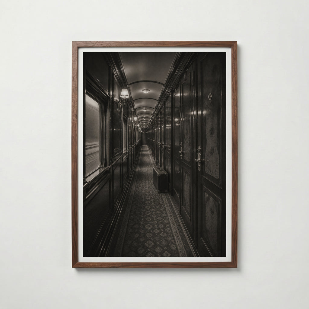 Orient Express Corridor Poster