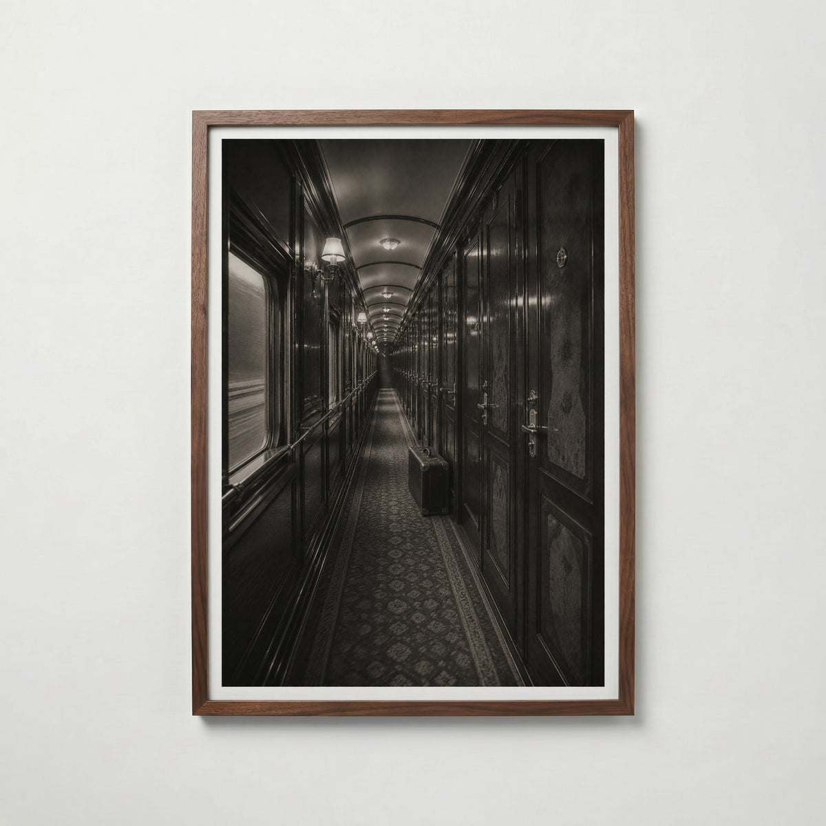 Orient Express Corridor Poster