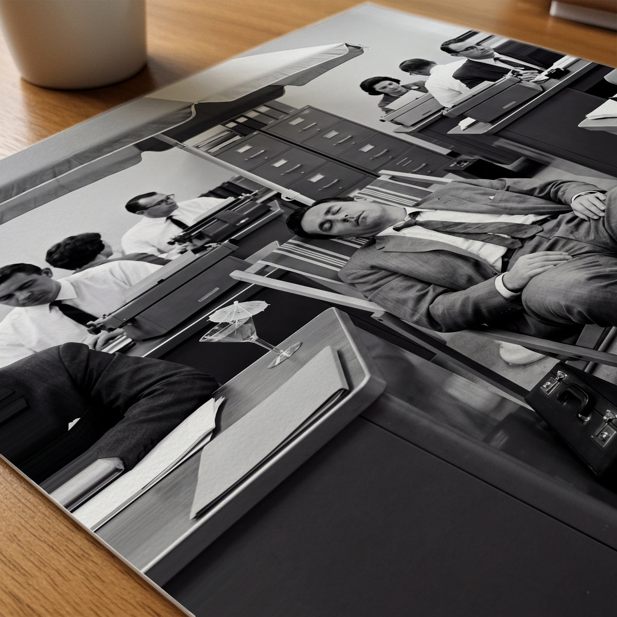 Out of Office Poster – närbild på papper
