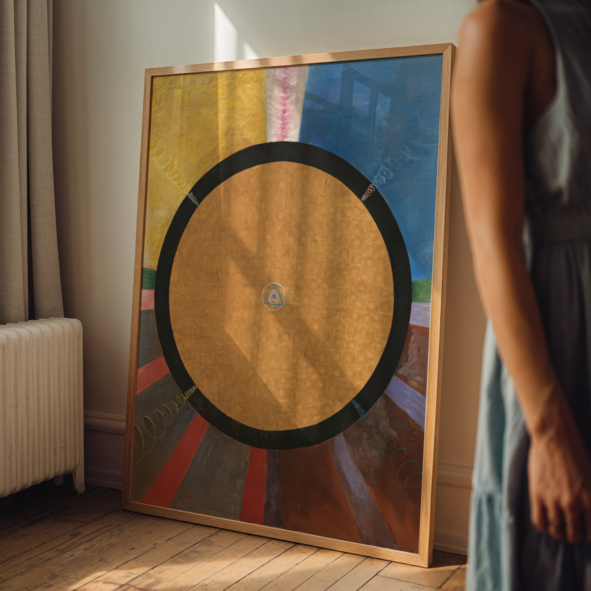 Hilma af Klint Altarpiece – affisch med stilfullt motiv från Bozetto i hög kvalitet