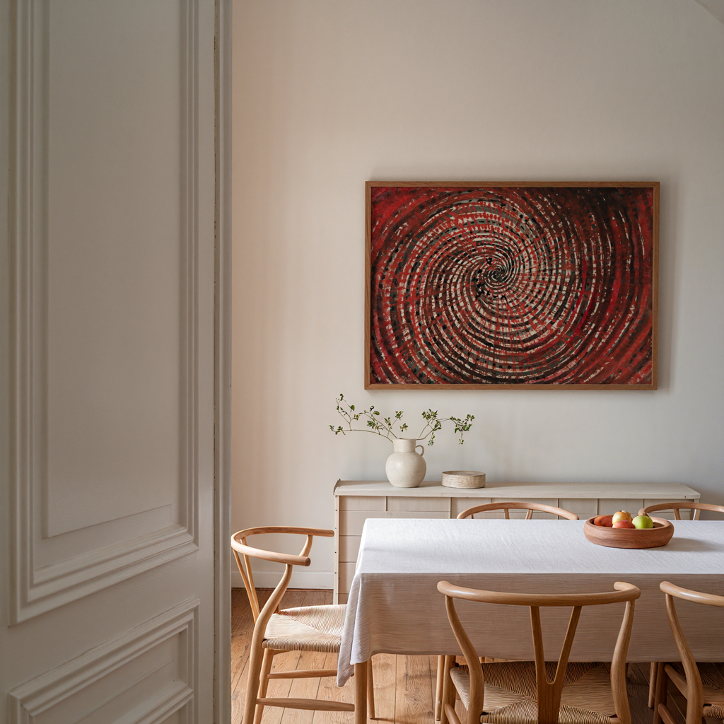 Hilma af Klint Spiral of – affisch med stilfullt motiv från Bozetto i hög kvalitet