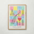 Paul Klee Bird and Heart Poster – ekram