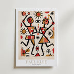 Paul Klee Dancing Figures Poster – med passepartout