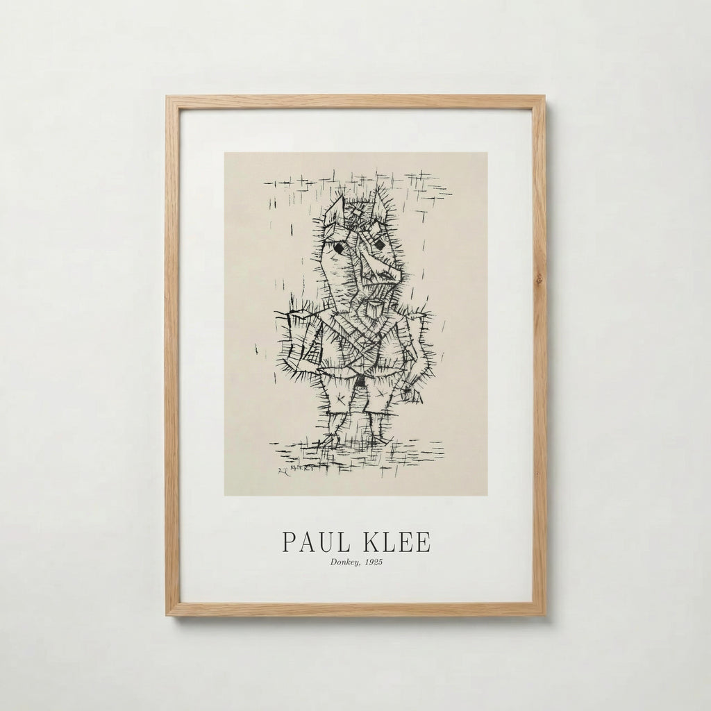 Paul Klee Donkey 1925 Poster – ekram