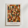 Paul Klee Geometric Owl Poster – med passepartout